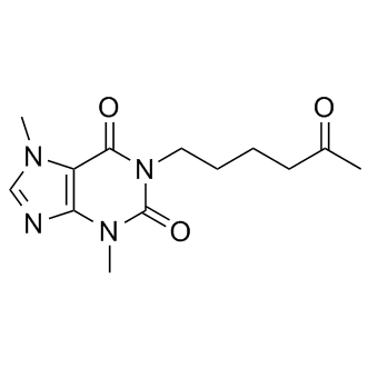 Pentoxifylline Structure