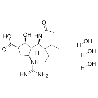 Peramivir Trihydrate Structure