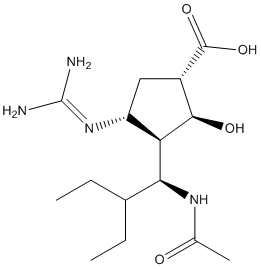 Peramivir Structure