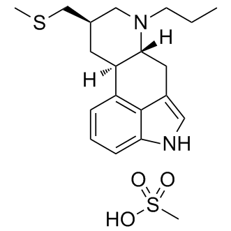 Pergolide mesylate Structure