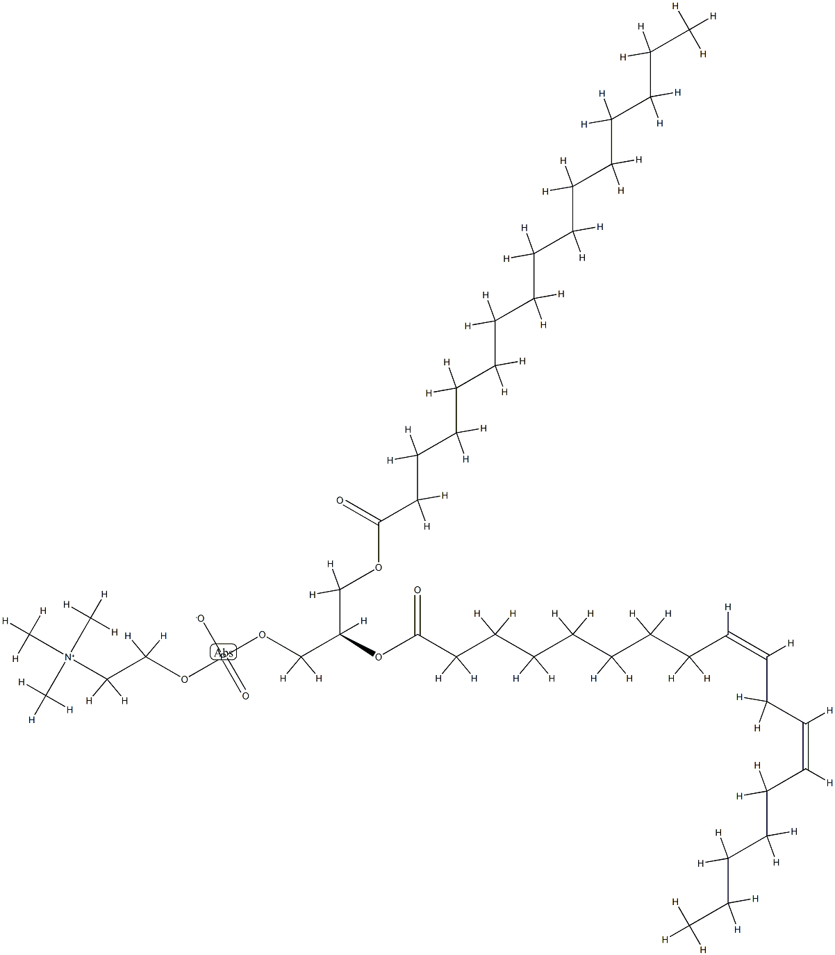 Phosphatidylcholines,soya Structure