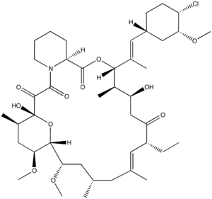 Pimecrolimus Structure