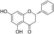 Pinocembrin Structure