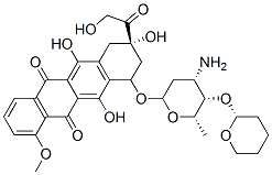 Pirarubicin Structure