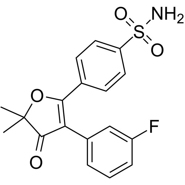 Polmacoxib Structure