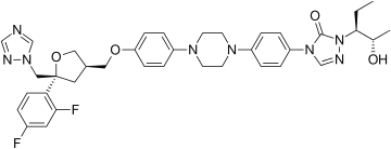 Posaconazole Structure