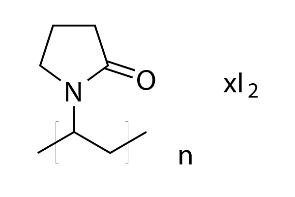 Povidone iodine Structure