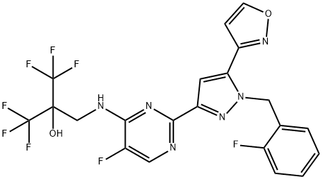 Praliciguat Structure