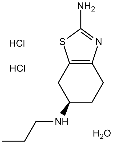 Pramipexole dihydrochloride Monohydrate Structure
