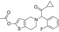 Prasugrel Structure