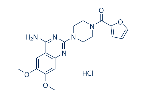 Prazosin hydrochloride Structure