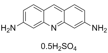 Proflavine Hemisulfate Structure