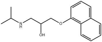 Propranolol Structure