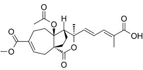 Pseudolaric-Acid-B Structure