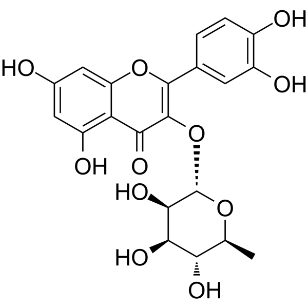 Quercitrin Structure