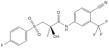 (R)-Bicalutamide Structure