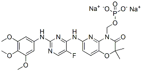 Fostamatinib disodium Structure