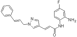 RGFP966 Structure