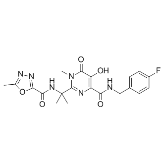 Raltegravir Structure