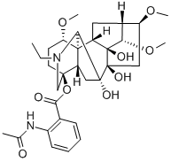 Ranaconitine Structure