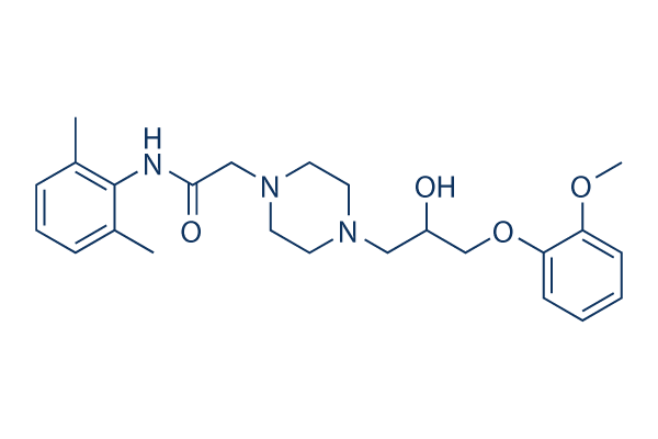 Ranolazine Structure