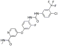 Regorafenib Structure