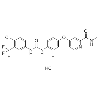 Regorafenib HCl Structure