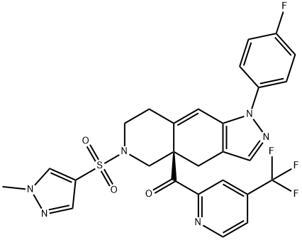 Relacorilant Structure