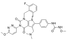 Relugolix Structure