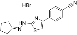 Remodelin hydrobromide Structure