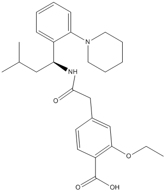 Repaglinide Structure