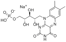 Riboflavin phosphate sodium Structure