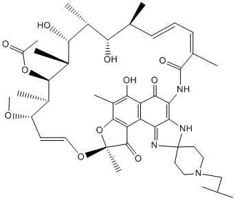 Rifabutin Structure