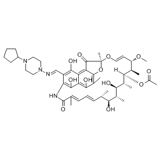 Rifapentine Structure