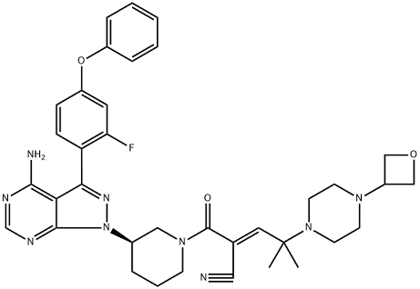 Rilzabrutinib Structure