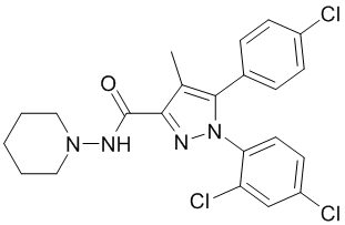 Rimonabant Structure