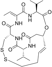 Romidepsin (FK228) Structure