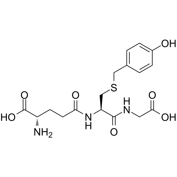 S-(4-Hydroxybenzyl)glutathione  Structure