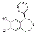 SCH23390 Structure