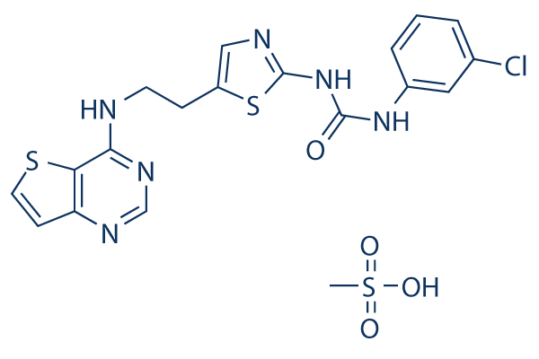 SNS-314 Mesylate Structure