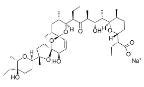 Salinomycin sodium salt Structure