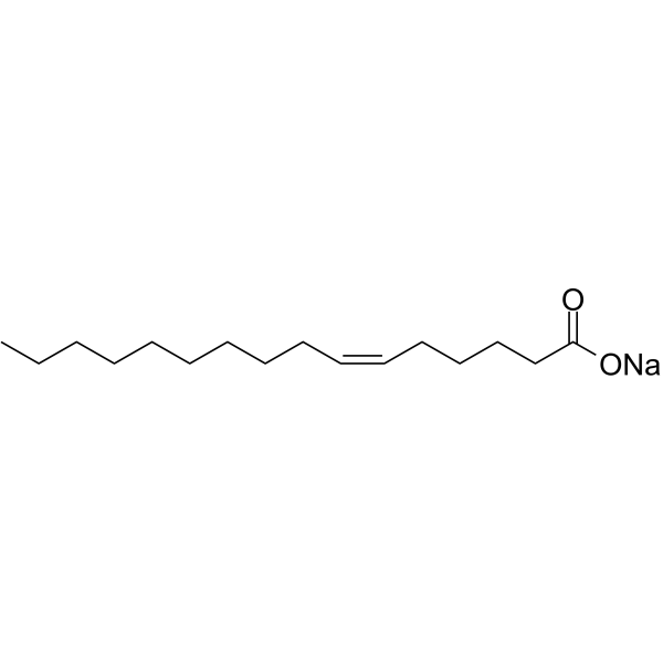 Sapienic acid sodium Structure