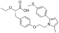 Saroglitazar Structure