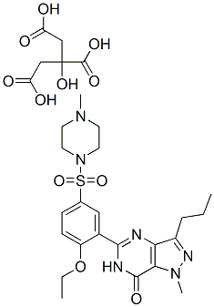 Sildenafil citrate Structure