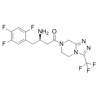 Sitagliptin Structure