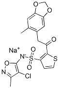 Sitaxsentan sodium Structure