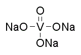 Sodium orthovanadate Structure