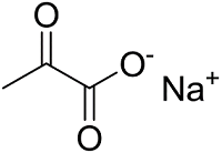 Sodium pyruvate Structure