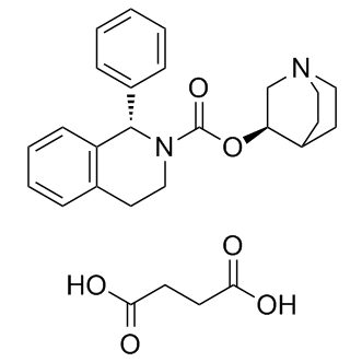 Solifenacin succinate Structure