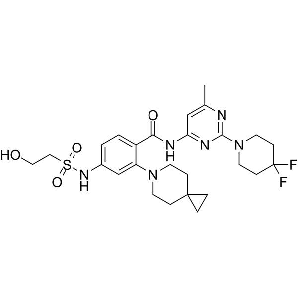 Sovilnesib (AMG 650) Structure